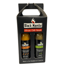 Load image into Gallery viewer, Black Mamba Chilli Venom 4x50ml Gift Pack