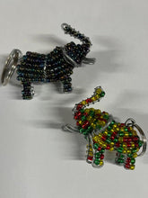 Load image into Gallery viewer, Beaded Keyring - Elephant