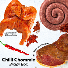 Load image into Gallery viewer, Chilli Chommie Braai Box