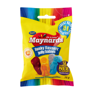 Maynards Funky Flavourz Jelly Babies 75g