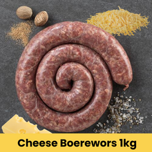 Load image into Gallery viewer, Cheese Boerewors 1kg