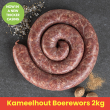 Load image into Gallery viewer, Kameelhout Boerewors 2kg