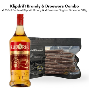 Klipdrift & Droewors Combo