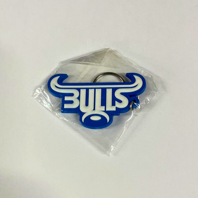 PVC Keyring Blue Bulls