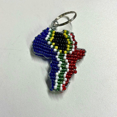 Beaded Keyring Africa