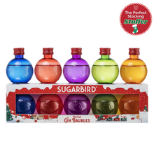 Load image into Gallery viewer, Sugarbird Festive Gin Baubles (5x40ml)