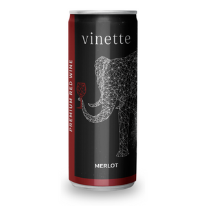 Vinette Merlot Can 250ml