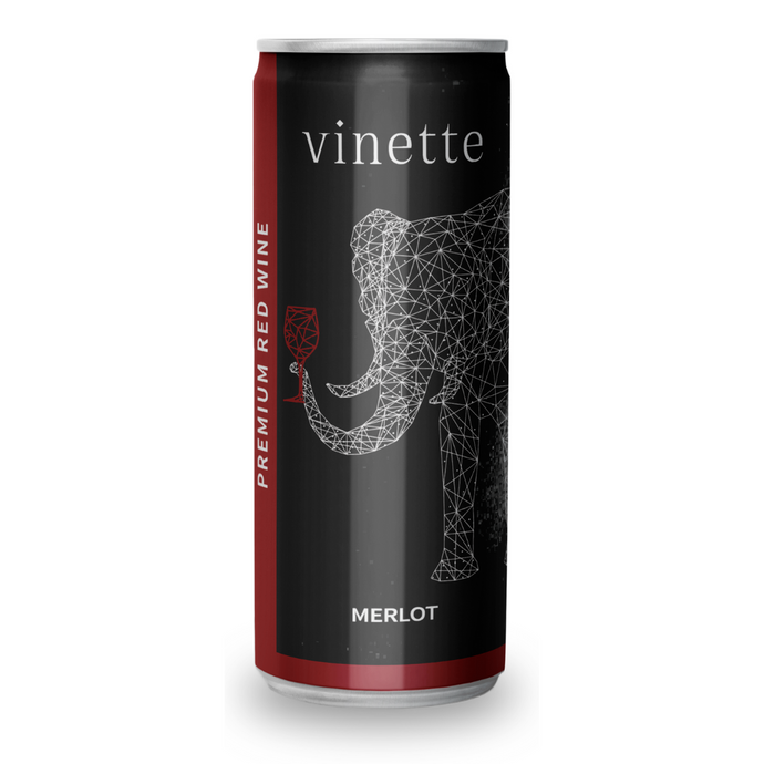 Vinette Merlot Can 250ml