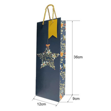 Load image into Gallery viewer, Christmas Wine Bag