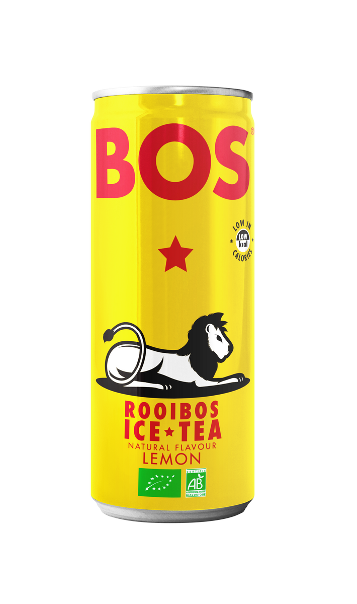 Bos Ice Tea Lemon 250ml Can – The Savanna