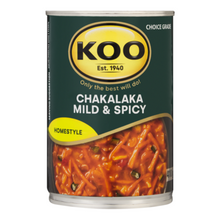 Load image into Gallery viewer, KOO Chakalaka Hot &amp; Spicy 410g