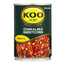 Load image into Gallery viewer, Koo Chakalaka With Sweetcorn 410g