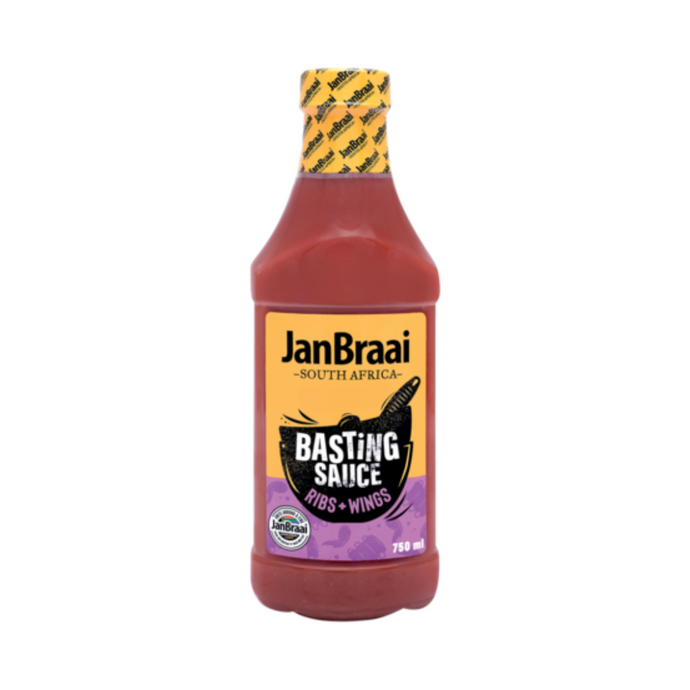 Jan Braai Basting Sauce Ribs & Wings 750ml