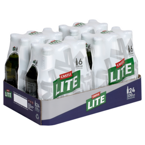 Castle Lite Bottle 330ml (BB: 23/03/2025)