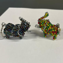 Load image into Gallery viewer, Beaded Keyring - Elephant