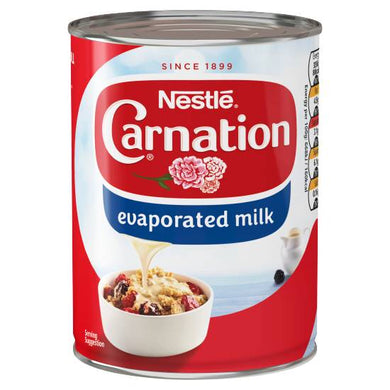 Nestle Carnation Evaporated Milk (BB: August 2024)