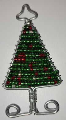 Beaded Artwork Christmas Tree