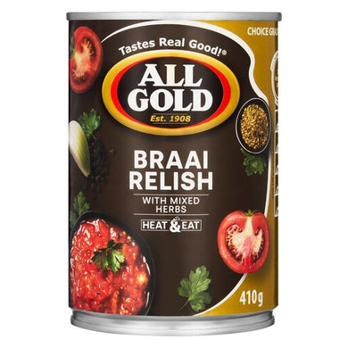 All Gold Braai Relish 410g