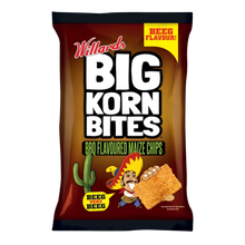 Load image into Gallery viewer, Willards Big Korn Bites BBQ 120g (BB: 02/09/2024)